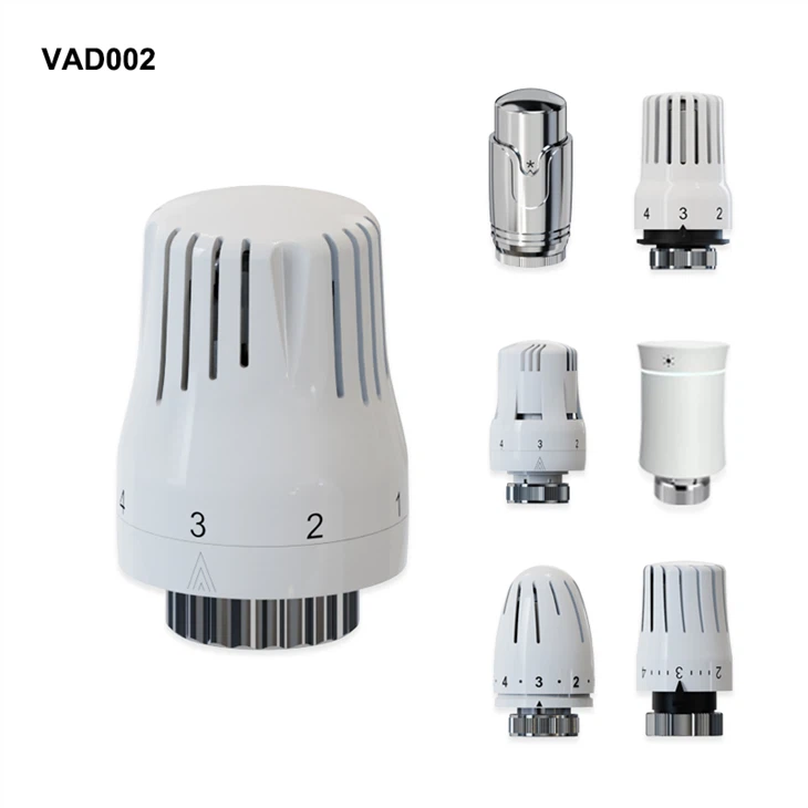 Termostatiske ventilhoder for radiatorer